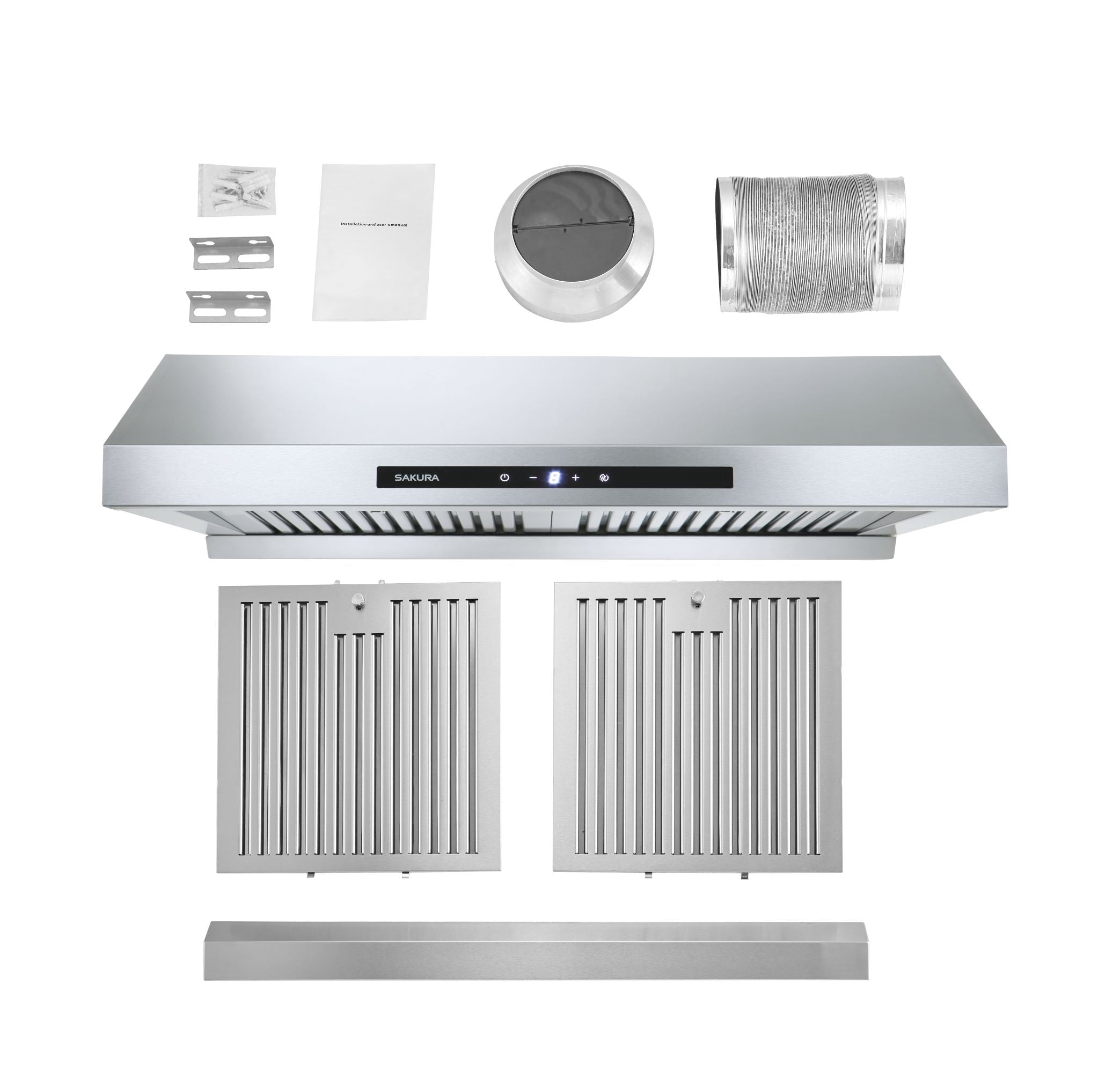 Sakura R3311 30" Stainless Steel Range Hood - Design in Taiwan