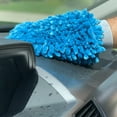 thumbnail image 4 of Auto Drive Car Wash Microfiber Chenille Mitt, Blue, 4 of 5