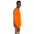 thumbnail image 3 of Gildan Ultra Cotton 6 oz. Long-Sleeve Pocket Men T-Shirt Safety Orange 3XL, 3 of 3