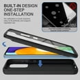 thumbnail image 4 of Case for Samsung Galaxy A52 5G, Galaxy A52 Case with Built in Screen Protector, Full Body Shockproof Phone Case Rugged Protective Cover for Samsung Galaxy A52 5G / A52 4G (Black), 4 of 8