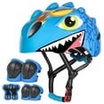 thumbnail image 1 of Casco de bicicleta VICTGOAL para niños pequeños, ligero, 3D, de 3 a 8 años, azul, 1 of 7