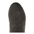 thumbnail image 2 of STYLE & COMPANY Womens Gray Padded Kelimae Round Toe Block Heel Zip-Up Riding Boot 5 M, 2 of 4