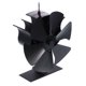 thumbnail image 1 of Ventilador De Estufa Ventilador De Distribución De Aire Térmico Alimentado Por Calor De 6 Aspas Monstrate HA023257-00, 1 of 6