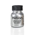 thumbnail image 1 of Mehron Makeup Metallic Powder (.5 ounce) (Silver), 1 of 5