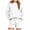 White, variant on Womens 2 Piece Outfits Lounge Hoodie Sweatsuit Shorts Sets Oversized Sweatshirt Baggy Fall Fashion Sweatpants with Pockets Black M