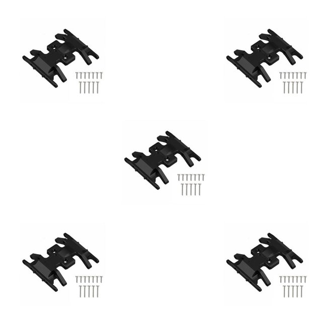 ZLight RC Car Metal Gear Box Base Mount Holder 1/24 Model Upgrade Spare Part Screws Set Modified Replacement for Axial SCX24 AXI00001 Black 5Set
