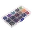 thumbnail image 3 of 388 Unids Cajas de Espaciadoras Granos de Piedras Volcánicas para Brazalete, Collar, Aretes Bricolaje, 3 of 9