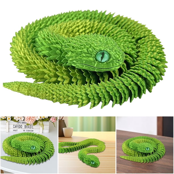 Juguete Impresa en 3D Articulaciones Flexibles Creativas para Escritorio Oficina Casa