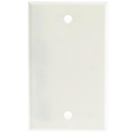 Wall Plate, Blank Cover Plate - White