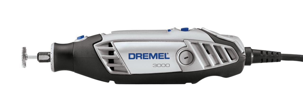 Dremel 3000-1/25 1.2 Amp Corded Variable Speed Rotary Tool, 1 Attachment  and 25 Accessories, Perfect for Routing, Metal Cutting, Wood Carving, and 