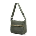 thumbnail image 2 of Messenger Bag for Men Women Large Capacity Crossbody Bag Canvas Tote Bag Shoulder Bag Satchel Hobo for School Work, 2 of 7