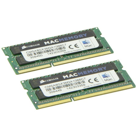 Corsair Mac Memory 8GB (2x4GB) DDR3 204-Pin SoDIMM Memory (Best Ddr3 Memory For Gaming)