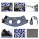 thumbnail image 1 of Arnés estilo japonés para perros y mascotas juego de correas para caminar al aire libre (azul S) JShteea Libre de BPA, 1 of 6