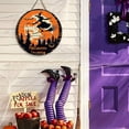 thumbnail image 3 of Effrayant Votre Entrée avec Ce Panneau de Porte Envoûtant d'Halloween!, 3 of 5