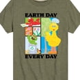 thumbnail image 3 of Sesame Street - Earth Day Every Day - Toddler and Youth Short Sleeve Graphic T-Shirt, 3 of 5