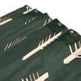 thumbnail image 3 of Yayeee Shower Curtain with Hooks 72"x72" Waterproof Fabric Bathroom Hanging Decor, Beige Plants, 3 of 5