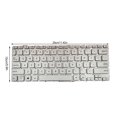 thumbnail image 4 of Seitruly Teclados para portátiles plateados con equipo de entrada retroiluminado escritura fluida protección reemplazo de teclado para Vivobook Juegos de teclado y mouse para computadora, 4 of 6