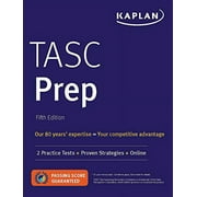 Pre-Owned Tasc Prep: 2 Practice Tests + Proven Strategies + Online (Kaplan Test Prep) Paperback