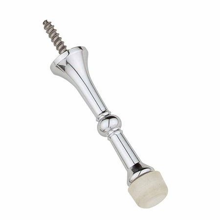 Door Stop Chrome Wall Mount Door Bumper - Walmart.com