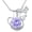 Aquarius, variant on Cute Constellation Necklace 925 Sterling Silver Cartoon Zodiac Birthstone Pendant for Women