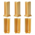 thumbnail image 2 of Baseboard Corner Blocks for 10Cm Height Baseboard Wall Base Corner Trim L Gold, 2 of 5