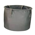 thumbnail image 2 of Cubo plegable Colamx cubo plegable para almacenamiento de agua Gris 13L 28cmx21cm, 2 of 8