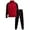 Red/Black, variant on Boys Tracksuit Set - 2 Piece Tricot Mock Neck Sweatshirt and Joggers Track Pants (8-12)