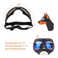 thumbnail image 4 of NAMSAN Dog Goggles Large Breed Dog Sunglasses Dog Eye Protection for Outdoor Driving Skiing, Clear Goggles for Dog, 4 of 7