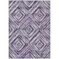 thumbnail image 2 of Addison Rugs Chantille Indoor/Outdoor Transitional Diamonds Purple Washable Rectangle Rug, 10' x 14', 2 of 6