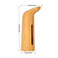 thumbnail image 2 of Baohd Automatic Dispenser Battery Power 400ml Intelligent Touchless IR Sensor Hand Wash Household Dining Bathroom Cleaning Light Wood Color, 2 of 7