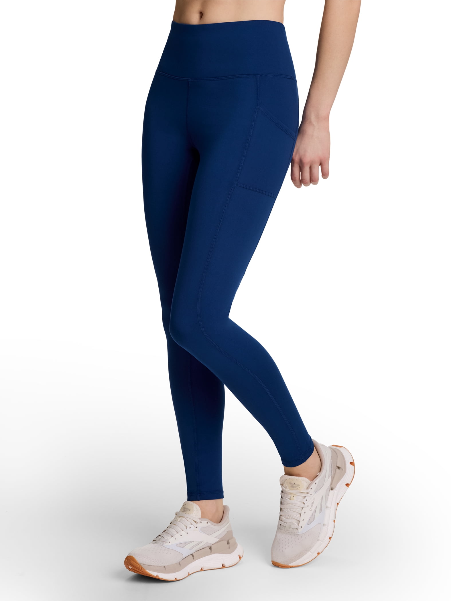 Reebok Women's and Women's Plus Everyday High Rise Leggings, 28" Inseam, Sizes XS-4X
