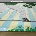 thumbnail image 6 of Ambesonne Green Place Mats Set of 4, Grunge Baseball Pop Art, Standard Size, Green Yellow, 6 of 6