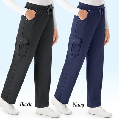 club french terry cargo pants