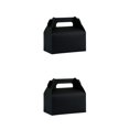 thumbnail image 4 of Caja de almacenamiento Bewildely portátil para pasteles y Regalos 2piezas Negro, 4 of 6