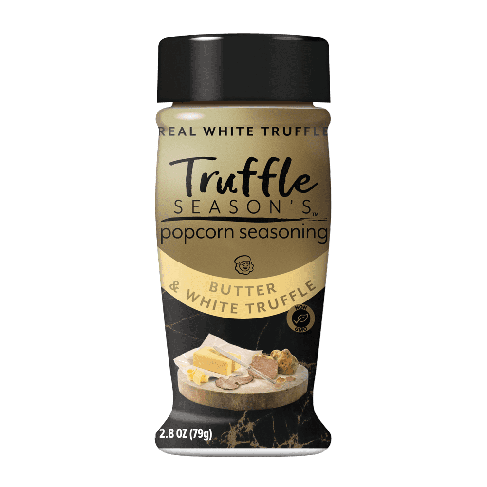 Truffle Season's Butter & White Truffle Popcorn Seasoning, 2.8 Ounce