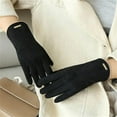 thumbnail image 3 of Suede Warm Gloves For Men And Women With Heating In Winter Non Slip Flip Velvet Gloves For Screen, 3 of 6