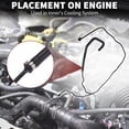 thumbnail image 3 of Radiator Hose for Ford Focus High Sealing No.BV618C012DE | Engine Cooling Hose Assembly Black 1 Pcs, 3 of 6