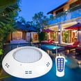 thumbnail image 1 of Simlug Luces LED sumergibles con Control Remoto, 45W 460LED Lámpara de Pared para Piscina IP68 Luz subacuática Impermeable AC 12V para bajo el Agua, Paisaje, jardín, Fuentes Ecomeon no, 1 of 6