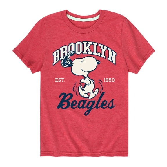 Peanuts - Brooklyn Beagles - Toddler & Youth Short Sleeve Graphic T-Shirt