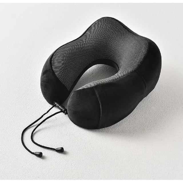 Almohada de espuma viscoelástica en forma de U Almohada en forma de U Regalo para viajes en coche Almohada para la cabeza Siesta Almohada para el cuello cervical Oficina