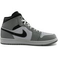 thumbnail image 2 of Men's Jordan 1 Mid LT Smoke Grey/White-Anthracite (554724 078) - 11, 2 of 7