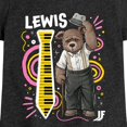 thumbnail image 3 of IF Movie - Lewis Keyboard - Toddler & Youth Girls Short Sleeve Graphic T-Shirt, 3 of 5