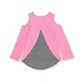 thumbnail image 4 of Kidtopia Toddler Girls 2T-4T Rock Girl Denim Legging Set (Light Pink 4T), 4 of 4