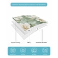thumbnail image 5 of Quilts Queen Size, Sage Green Spring Floral Soft Comforter Bedding Set for Bed, Summer Botanical Farmhouse Lightweight Quilted Bedspread with Pillow Cover(2 Pieces) for All Season, 90x96 Inch, 5 of 6