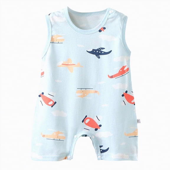 Ccpelsie Baby Bodysuit Newborn Tie Dye Clothes Infant Waffle One Piece Romper Baby Boys Girls Short Sleeve Jumpsuit Outfits(Sky Blue,0-6 Months)