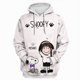 thumbnail image 3 of Nueva sudadera con capucha con estampado de dibujos animados de Snoopy, con forma de corazón, para mujer, bonita sudadera holgada con dibujos animados, informal, versátil y a la moda, 3 of 5