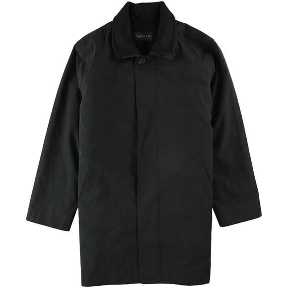Ralph Lauren Edgar impermeable para hombre, negro, 38 corto