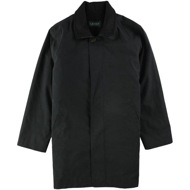 Ralph Lauren Edgar impermeable para hombre, negro, 38 corto