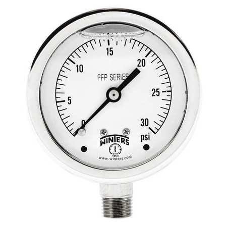UPC 628311240344 product image for WINTERS INSTRUMENTS PFP822R1 Filled Ss/Ss Gauge 2.5