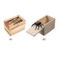 thumbnail image 3 of Spider Prank Scare Box Wooden Surprise Box Handmade Fun Practical Surprise Joke Boxes Toys, 3 of 6